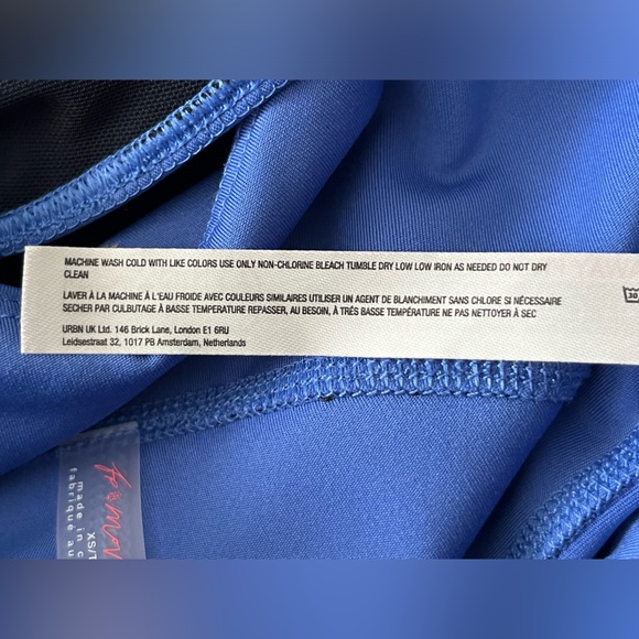 NWT Free People Back it Up Onesie in Pool Blue - Picture 10 of 13